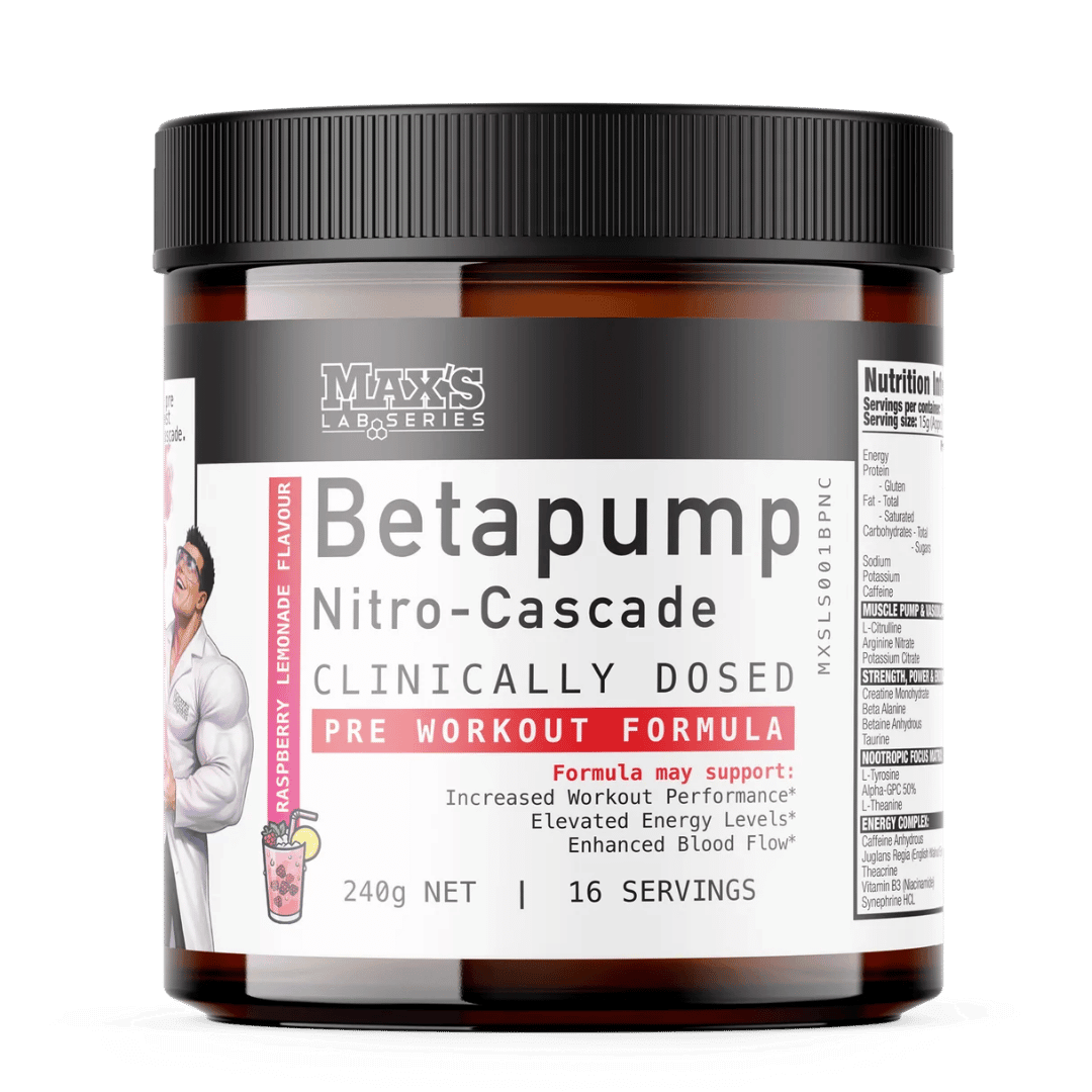 Max's Lab Series Betapump Nitro-Cascade