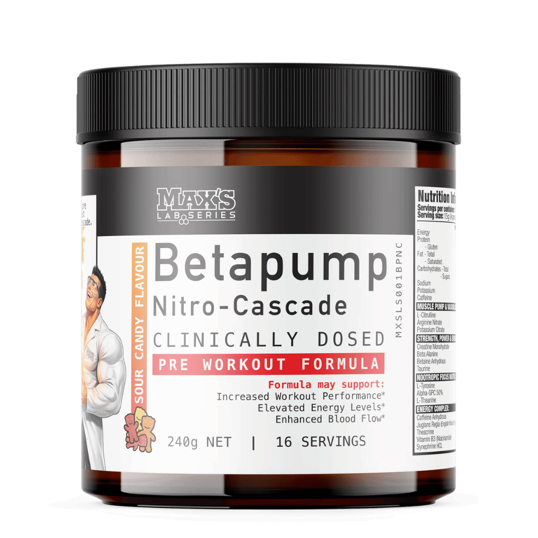 Max's Lab Series Betapump Nitro-Cascade