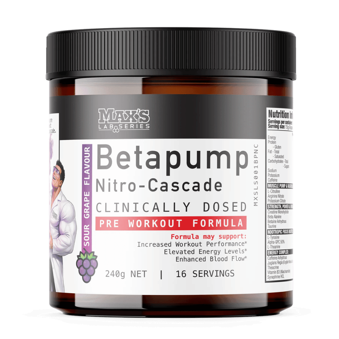 Max's Lab Series Betapump Nitro-Cascade