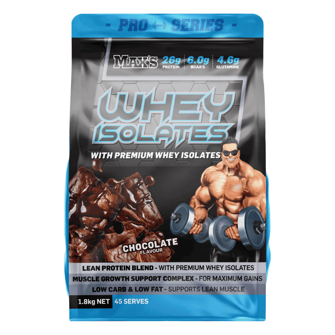 Max's Whey Isolates (Pro Series)