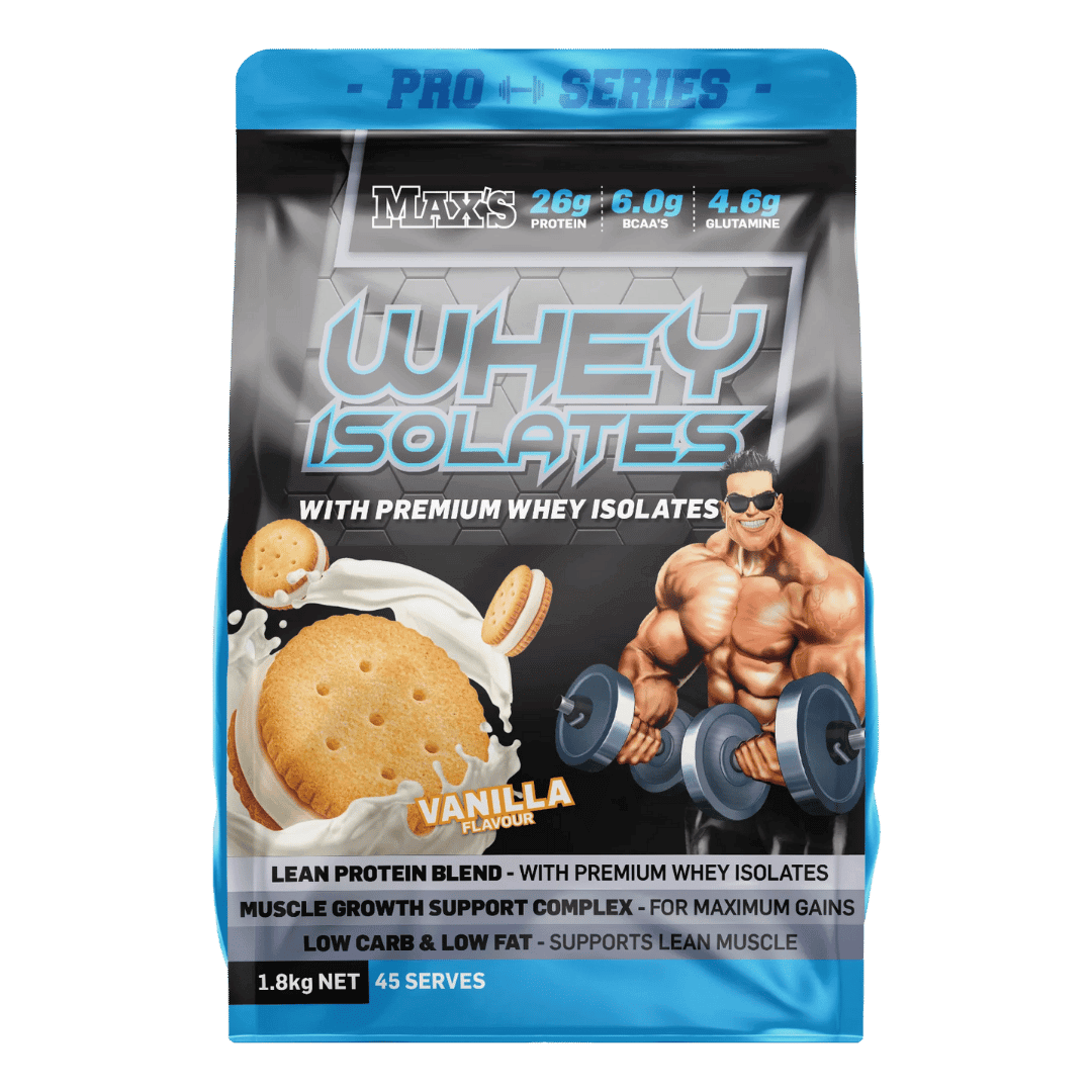 Max's Whey Isolates (Pro Series)
