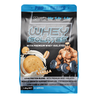 Max's Whey Isolates (Pro Series)