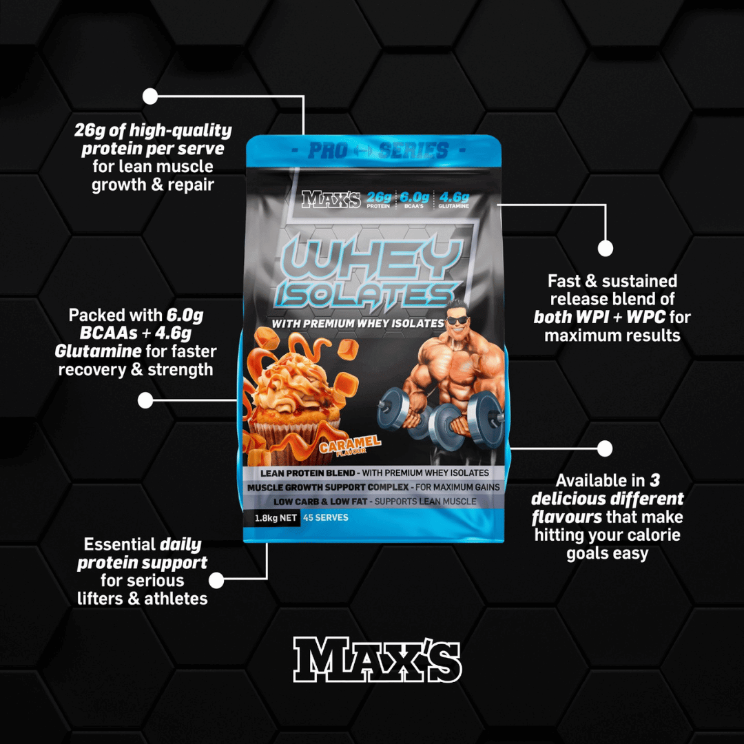 Max's Whey Isolates (Pro Series)