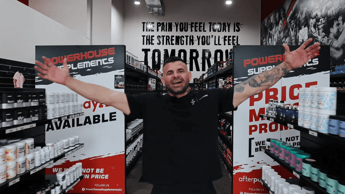 Load video: Powerhouse Supplements - Heart of Western SYD.
