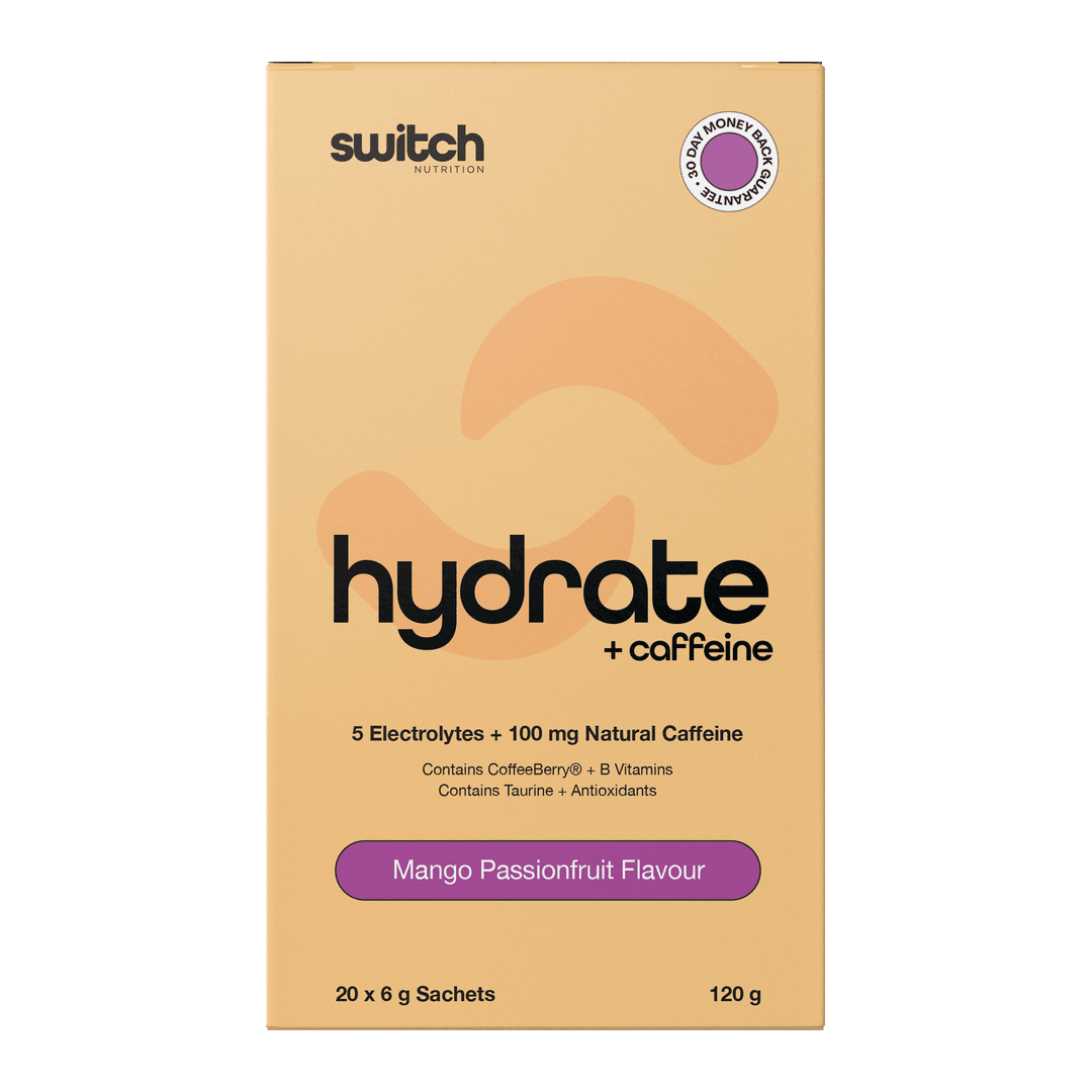 switch-nutrition hydrate-plus-caffeine 20-sachets mango-passionfruit 1080