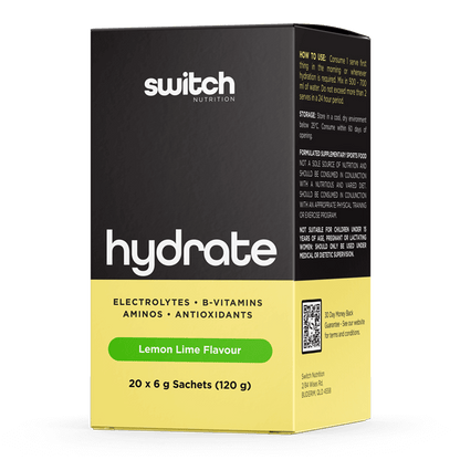 Switch Nutrition Hydrate Sticks