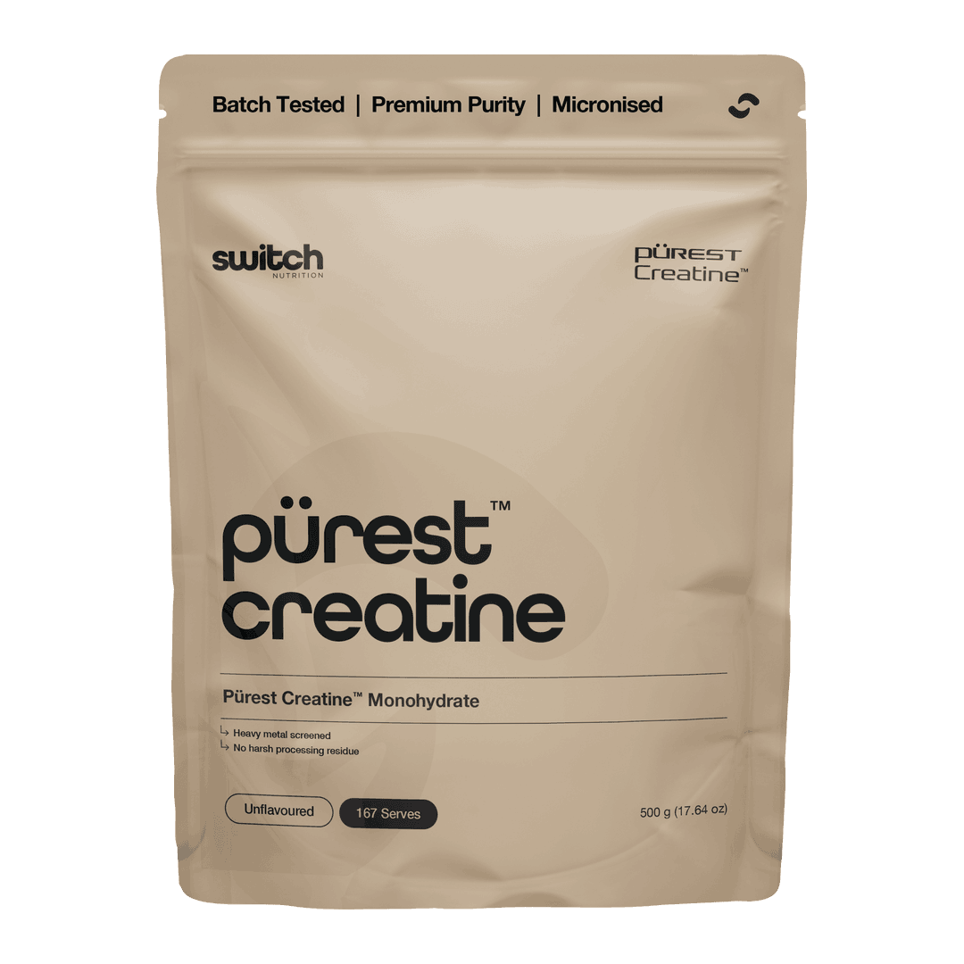 Switch Nutrition Purest Creatine 167 serves Unflavoured 500g front