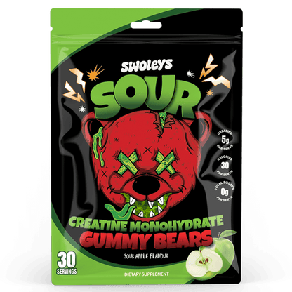 Swoleys Sour Creatine Gummy Bears