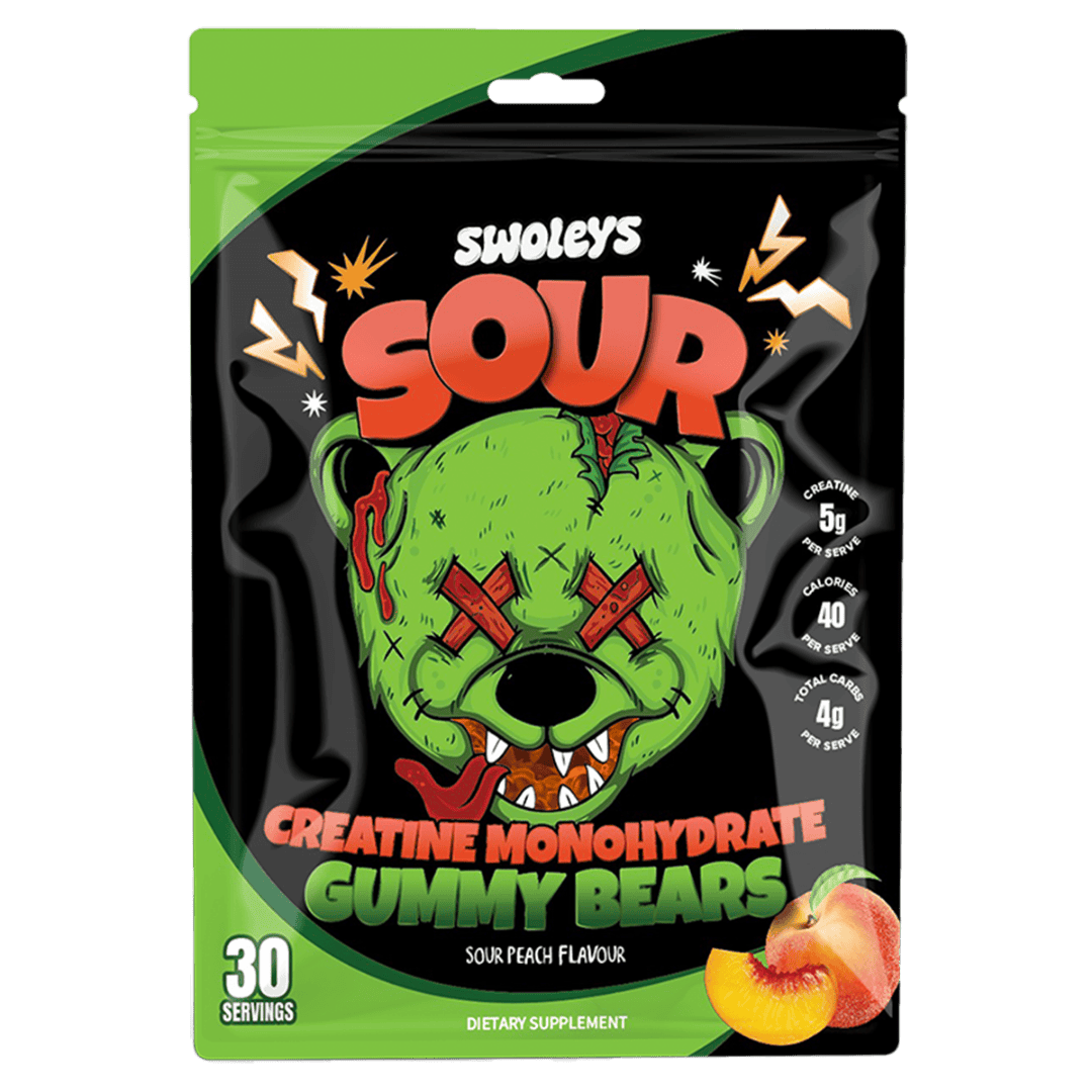Swoleys Sour Creatine Gummy Bears