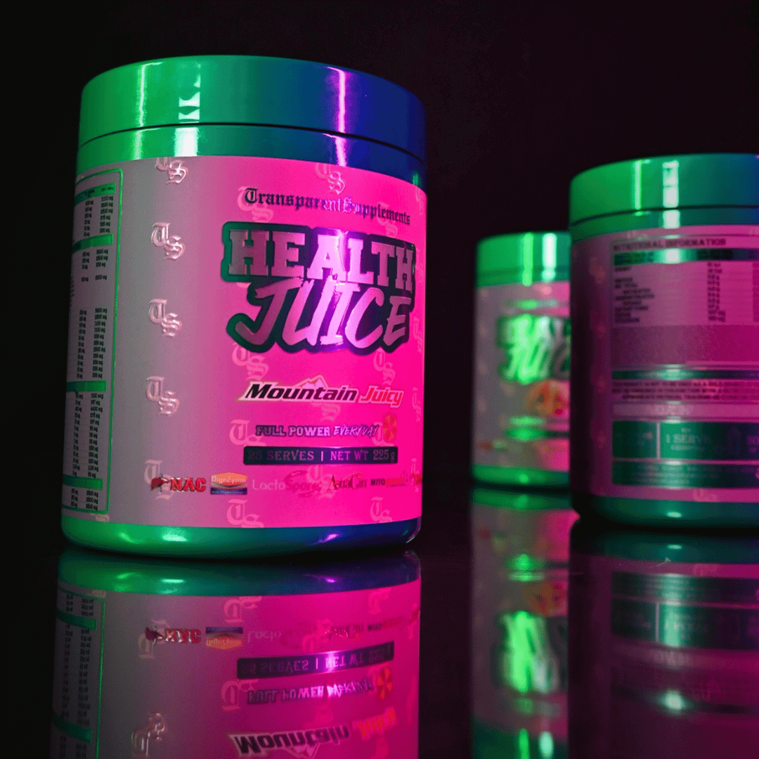 Transparent Supplements Health Juice