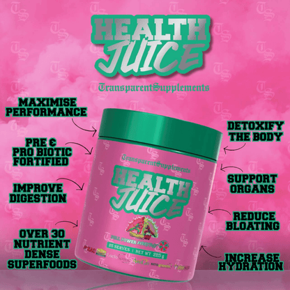 Transparent Supplements Health Juice