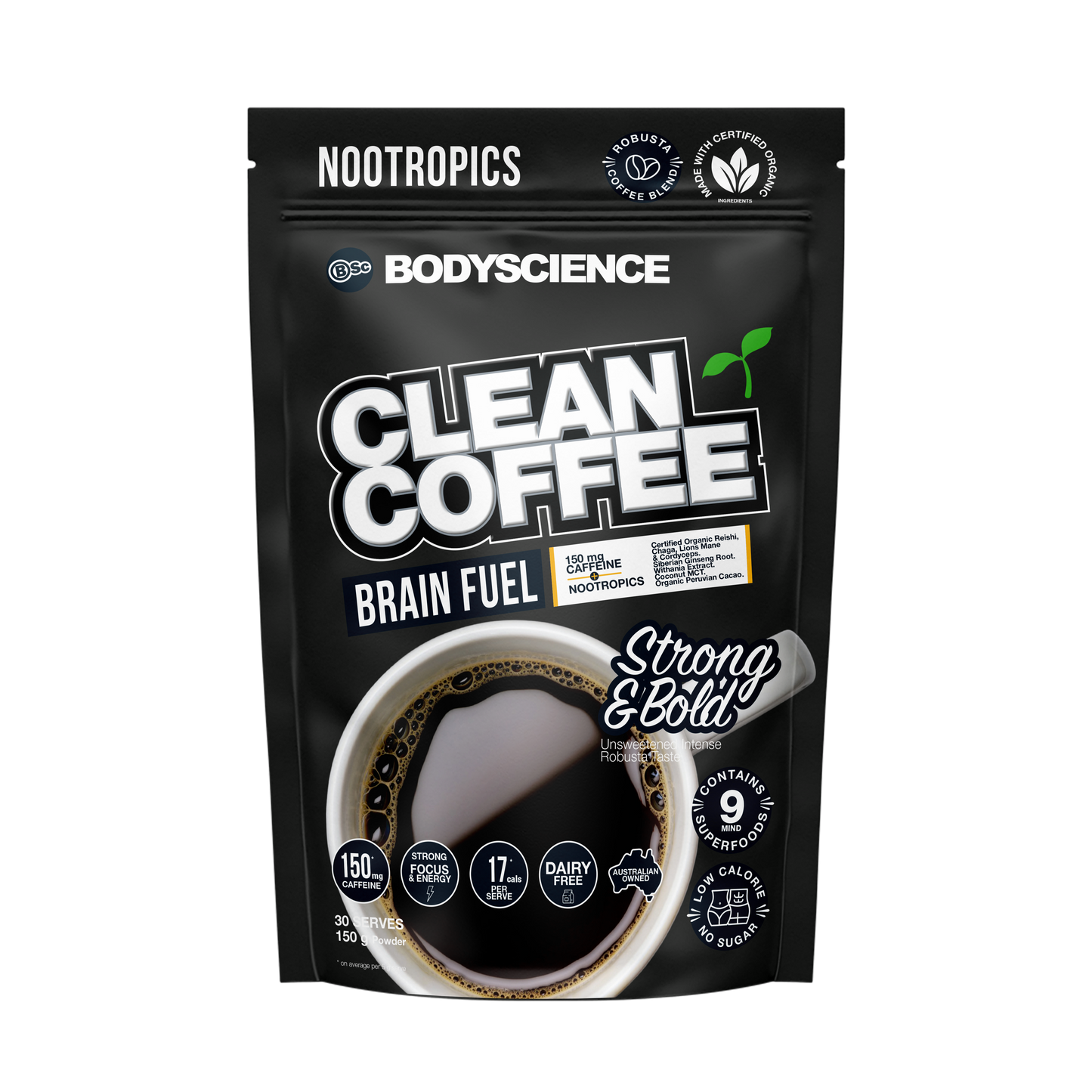 Clean Coffee Brain Fuel