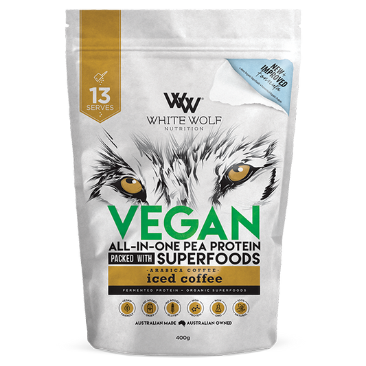 White Wolf Vegan All-in One Pea Protein With Superfoods
