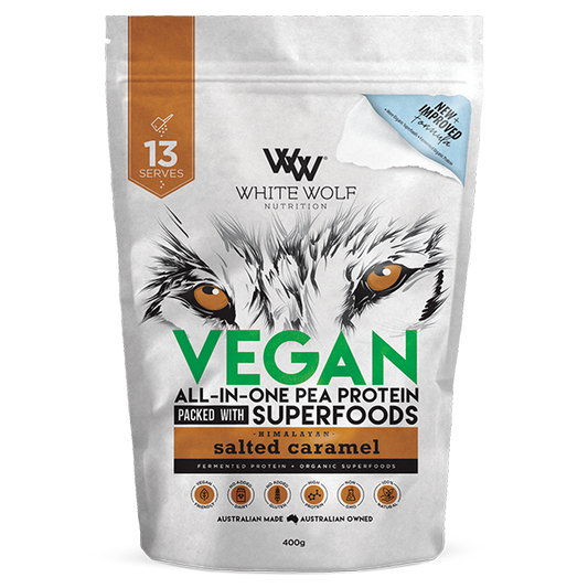 White Wolf Vegan All-in One Pea Protein With Superfoods