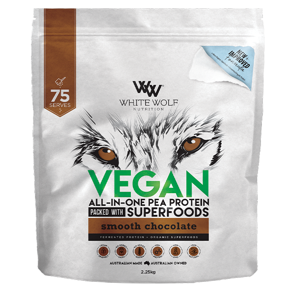 White Wolf Vegan All-in One Pea Protein With Superfoods